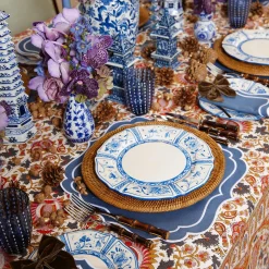 Agatha Blue Placemats (Set Of 4)|Mrs. Alice New