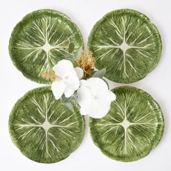 Alpine Lettuce Starter Plate (Set Of 4)|Mrs. Alice Outlet