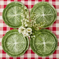 Alpine Lettuce Starter Plate (Set Of 4)|Mrs. Alice Outlet