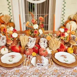 Amber Hobnail Jug And Glasses (Set Of 6)|Mrs. Alice Online