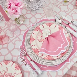 Amelie Pink Napkins (Set Of 4)|Mrs. Alice Outlet
