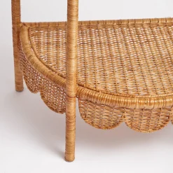 Annabelle Rattan Side Table|Mrs. Alice New