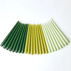 Apple Green Candles (Set Of 8)|Mrs. Alice Discount