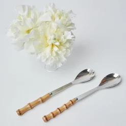 Bamboo Salad Servers|Mrs. Alice Sale