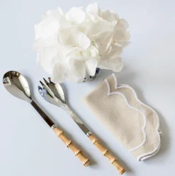 Bamboo Salad Servers|Mrs. Alice Sale