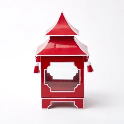 Berry Red Pagoda Lantern|Mrs. Alice Online