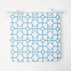 Blue Bamboo Seat Pad Cushion|Mrs. Alice Discount