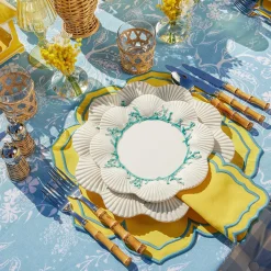 Blue Coral Dinner Plate|Mrs. Alice New