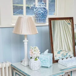 Blue Floral Toleware Set|Mrs. Alice Clearance