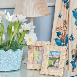 Blue Floral Toleware Set|Mrs. Alice Online