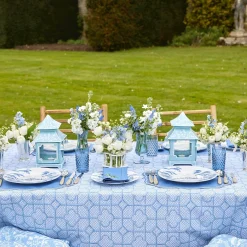 Blue Fluted Vases (Pair)|Mrs. Alice Best