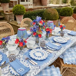 Blue Fluted Vases (Pair)|Mrs. Alice Best