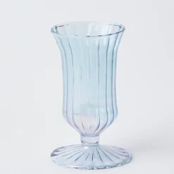 Blue Fluted Vases (Pair)|Mrs. Alice Best