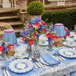 Blue Fluted Vases (Pair)|Mrs. Alice Best