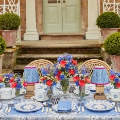 Blue Fluted Vases (Pair)|Mrs. Alice Best