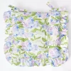 Blue Hydrangea Seat Pad Cushion|Mrs. Alice Outlet