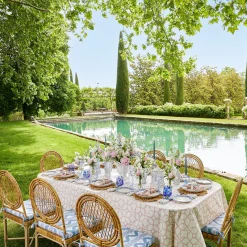 Blue Lily Of The Valley Dinner & Starter Plates (Set Of 8)|Mrs. Alice Hot