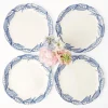 Blue Lily Of The Valley Dinner Plates (Set Of 4)|Mrs. Alice Outlet