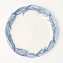 Blue Lily Of The Valley Dinner Plates (Set Of 4)|Mrs. Alice Outlet