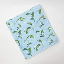 Blue Lily Of The Valley Tablecloth|Mrs. Alice Discount