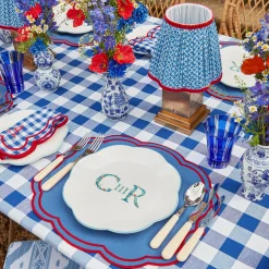 Blue Lotus Lampshade|Mrs. Alice Hot