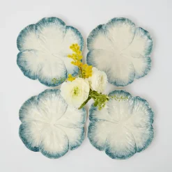 Blue Matilde Starter Plates (Set Of 4)|Mrs. Alice Best