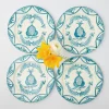 Blue Melograno Dinner Plates (Set Of 4)|Mrs. Alice Online