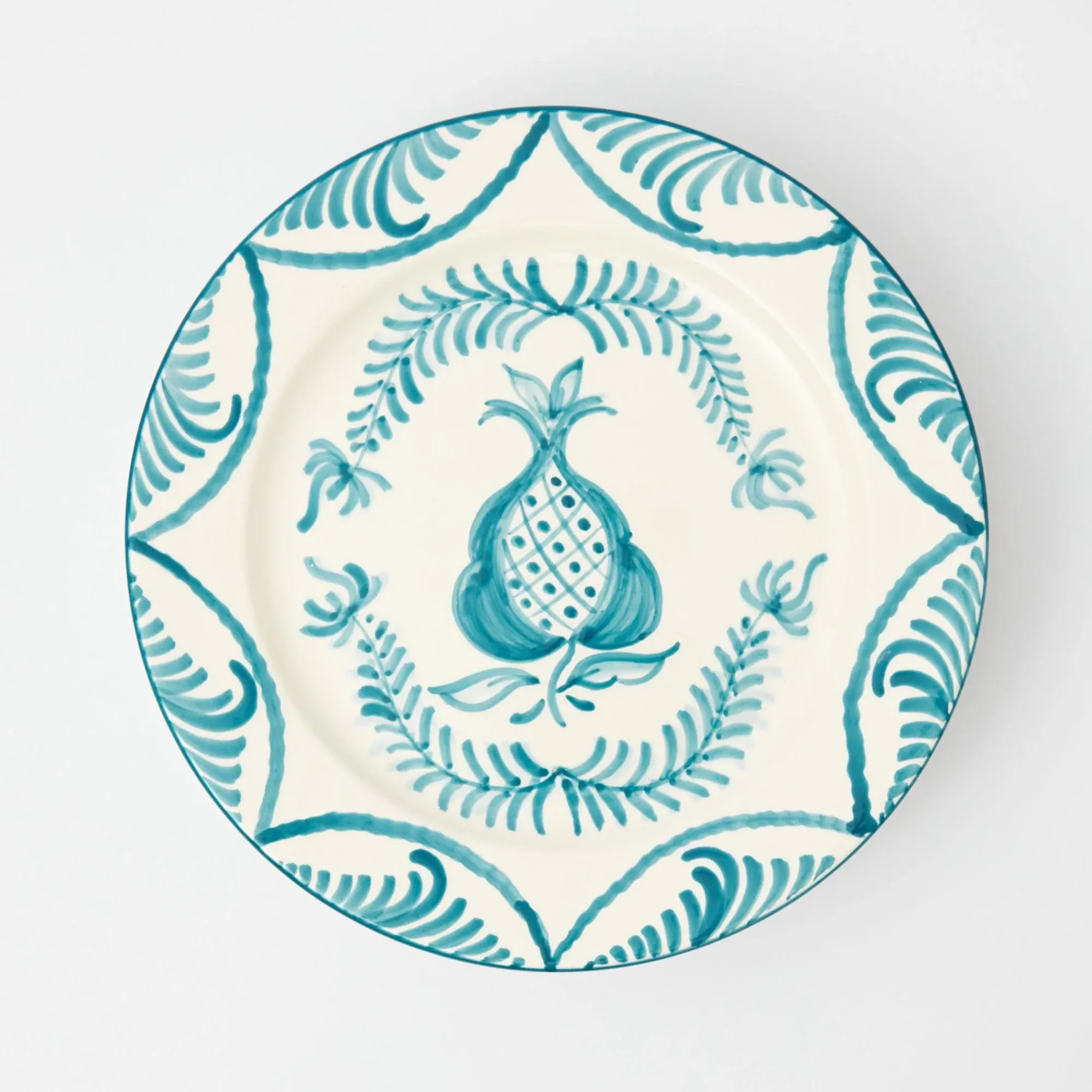 Blue Melograno Dinner Plates (Set Of 4)|Mrs. Alice Sale