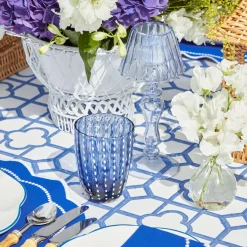 Blue Speckle Water Glasses (Set Of 6)|Mrs. Alice Sale