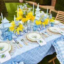 Blue Tulip Starter Plates (Set Of 4)|Mrs. Alice Sale