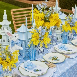 Blue Tulip Starter Plates (Set Of 4)|Mrs. Alice Sale