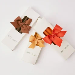 Burnt Orange Candles (Set Of 8)|Mrs. Alice New