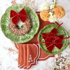 Burnt Orange Placemats (Set Of 4)|Mrs. Alice Clearance