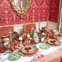 Burnt Orange Placemats (Set Of 4)|Mrs. Alice Clearance