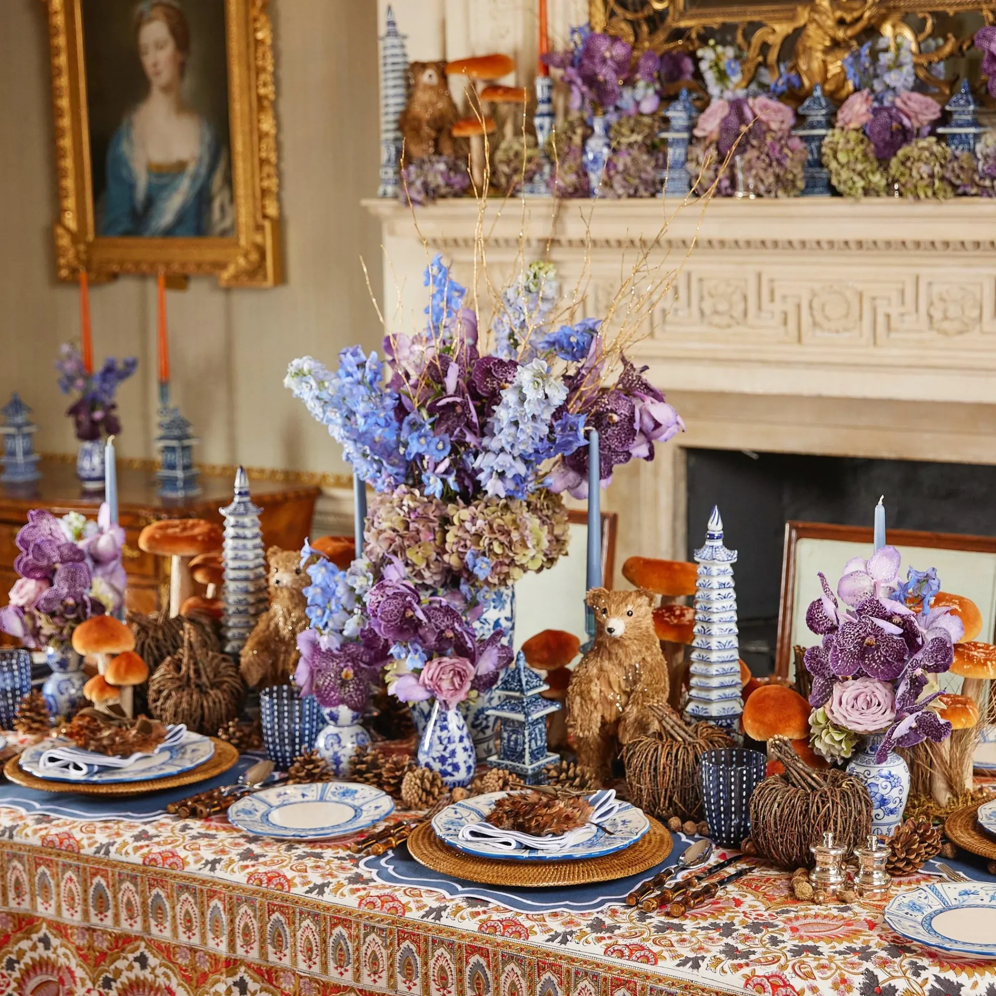 Cadiz Hand Painted Starter Plates (Set Of 4)|Mrs. Alice New