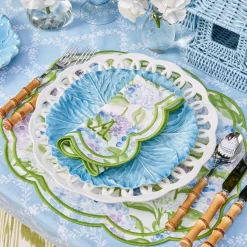 Camilla Hydrangea Placemats & Napkins (Set Of 4)|Mrs. Alice Online