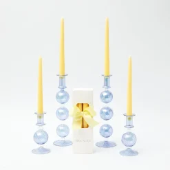 Camille Azure Candle Set (Yellow)|Mrs. Alice New