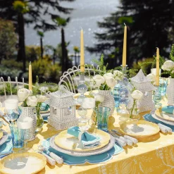 Camille Azure Candle Set (Yellow)|Mrs. Alice New