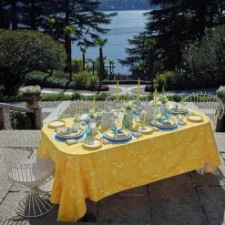 Camille Azure Candle Set (Yellow)|Mrs. Alice New