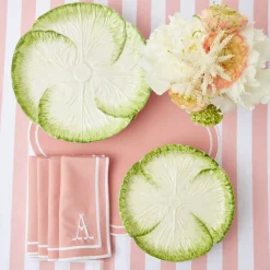 Capri Lettuce Starter Plate (Set Of 4)|Mrs. Alice Hot