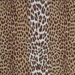 Chestnut Brown Leopard Fabric|Mrs. Alice Best