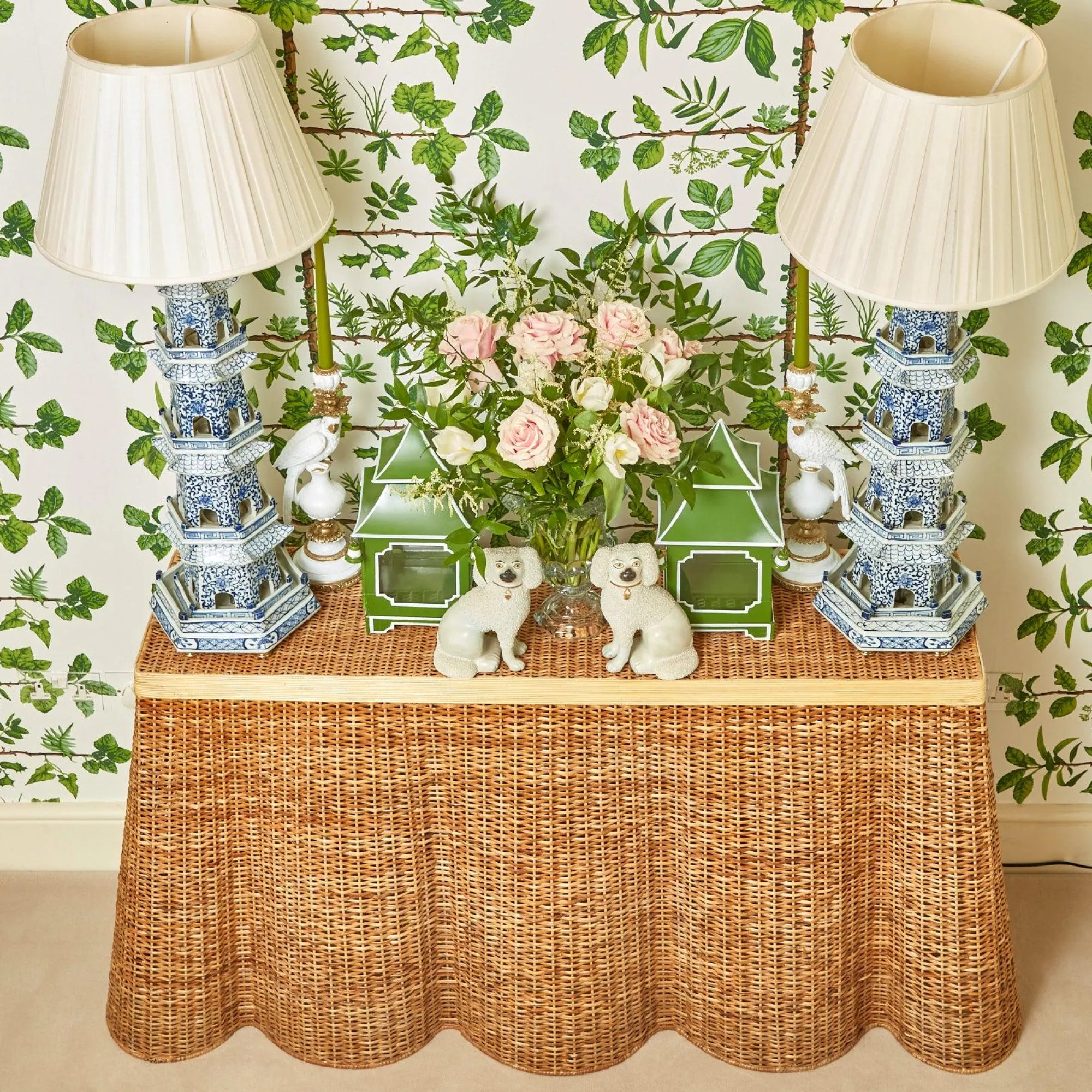 Chinoiserie Pagoda Lamp|Mrs. Alice Sale