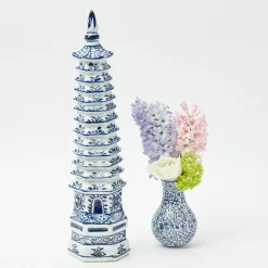 Chinoiserie Porcelain Pagoda|Mrs. Alice Discount