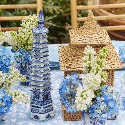 Chinoiserie Porcelain Pagoda|Mrs. Alice Discount