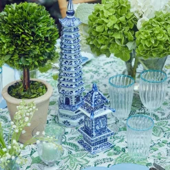 Chinoiserie Porcelain Pagoda|Mrs. Alice Discount