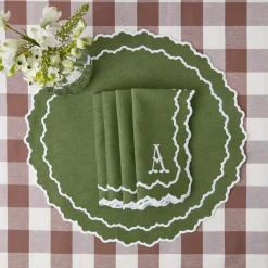 Chocolate Gingham Tablecloth|Mrs. Alice Online