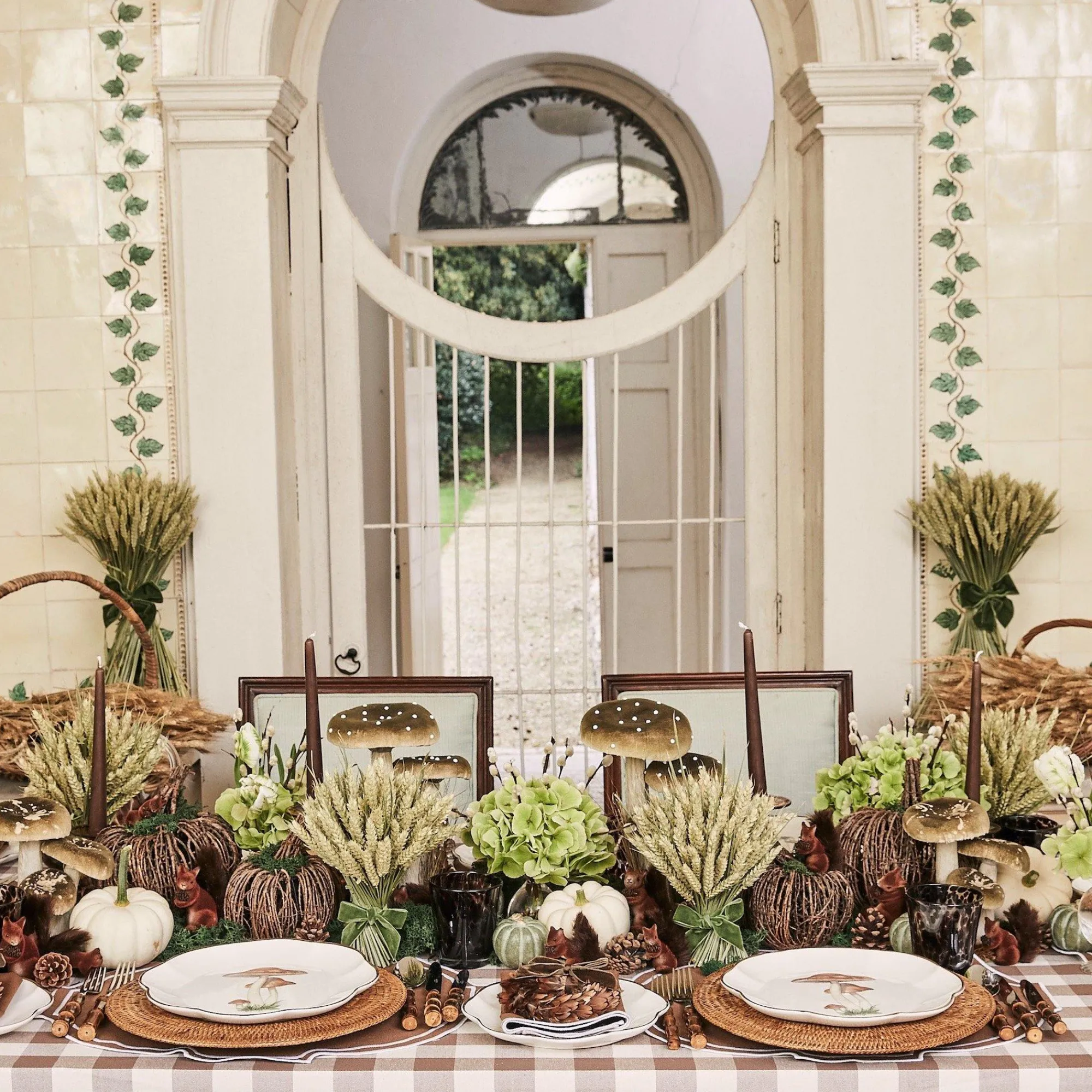 Chocolate Velvet Mini Bows (Set Of 4)|Mrs. Alice Online