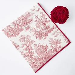 Claudette Toile Tablecloth|Mrs. Alice Outlet