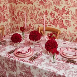 Claudette Toile Tablecloth|Mrs. Alice Outlet