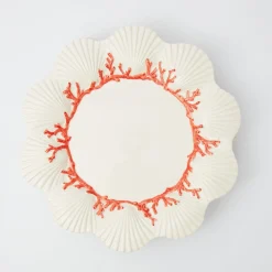 Coral Dinner Plate|Mrs. Alice Hot